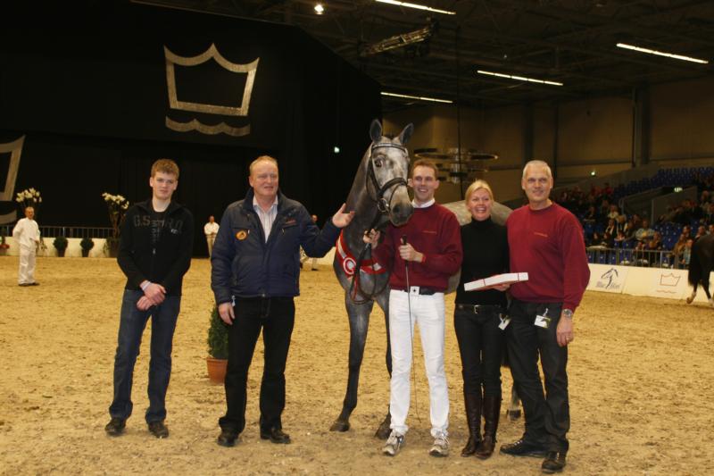 Herning 2008
Quniton blev udnævnt til fløjhingst blandt 3-års hingstene.