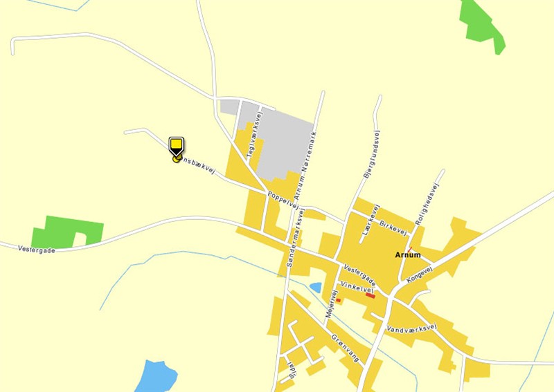 Click on the map for route directions at www.krak.dk